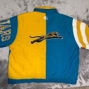 [SOLD] JACKSONVILLE JAGUARS 90s BOMBER TEAM JACKET